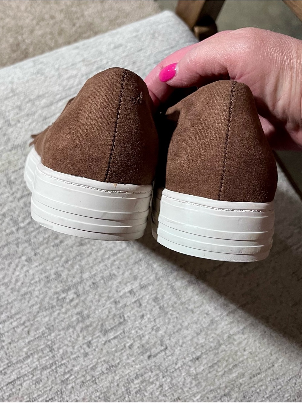 Ariat Unbridled Women’s Fringe Slip-On Sneakers - brown - Picture 2 of 5